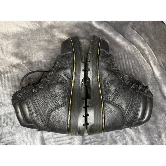 DR. DOC MARTENS Iron Bridge Black Industrial Steel Toe Safety Work Boots Mens 8 - Picture 6 of 14